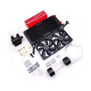  GPU Water Block Cooling kit Radiator with fan water Pump