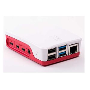 Raspberry Pi 4 model B special shell Raspberry Pi 4B red and white plastic Case