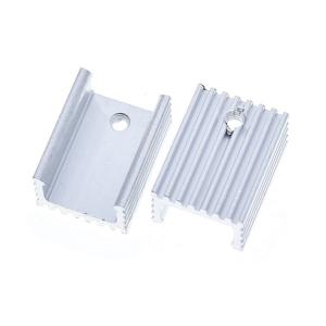 TO-220 Cooling Radiator Aluminum Sheet Heatsink Transistor Heat Sink 