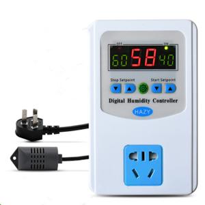 W2410 Digital humidity controller Humidity controller switch with socket Humidistat